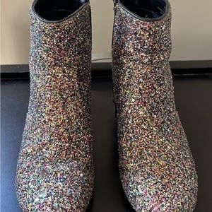 Sparkly glitter kids boots-Taylor Swift